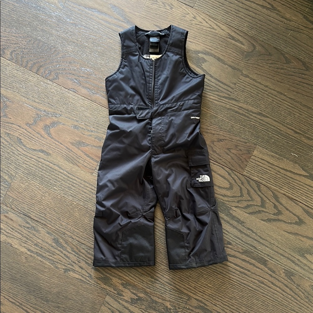 The North Face Black Snow Bib Overalls